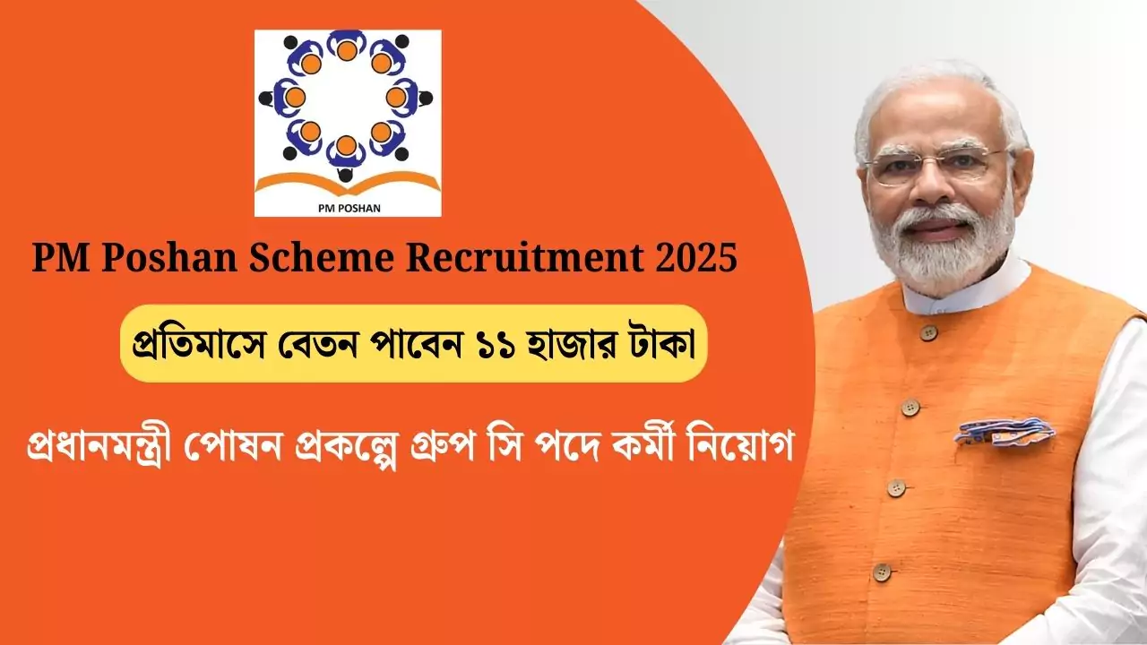 PM Poshan Scheme Recruitment 2025